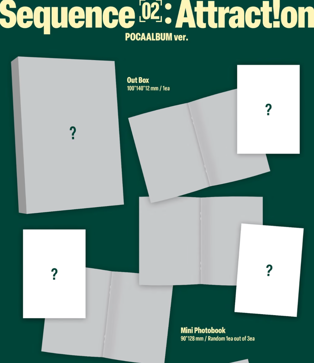 [PRE-ORDER + POB] AND2BLE - Sequence 02: Attraction (POCAALBUM)