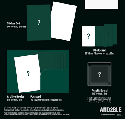 [PRE-ORDER] AND2BLE - Sequence 02: Attraction