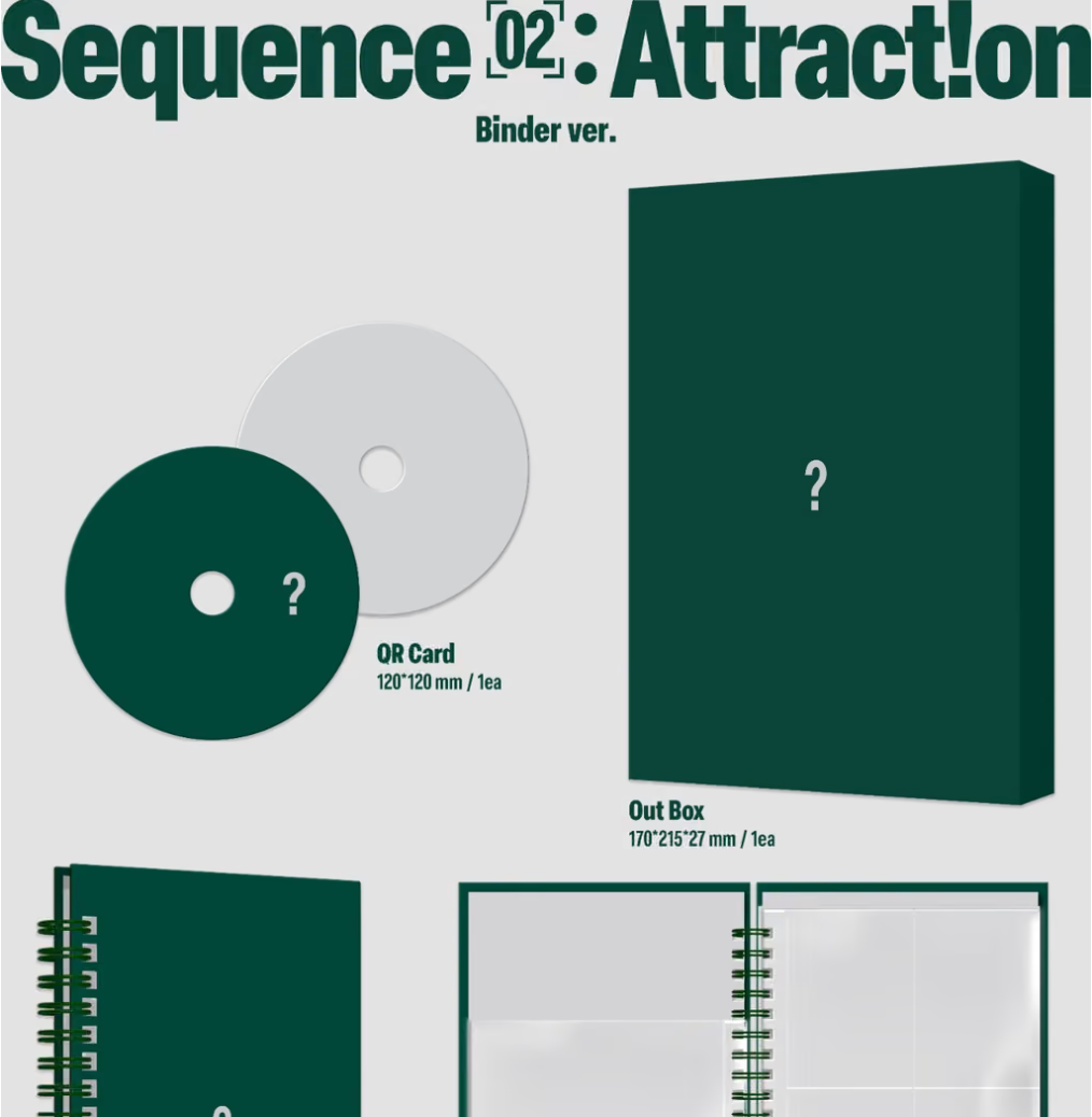 [PRE-ORDER] AND2BLE - Sequence 02: Attraction (BINDER)