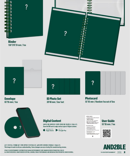 [PRE-ORDER] AND2BLE - Sequence 02: Attraction (BINDER)