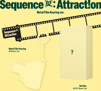 [PRE-ORDER] AND2BLE - Sequence 02: Attraction (Metal Film Keyring ver.)