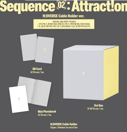 [PRE-ORDER] AND2BLE - Sequence 02: Attraction (N:DVERSE Cable Holder ver.)
