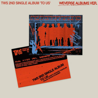 [PRE-ORDER + POB] TWS - TO US (POCAALBUM)