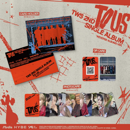 [PRE-ORDER + POB] TWS - TO US (POCAALBUM)