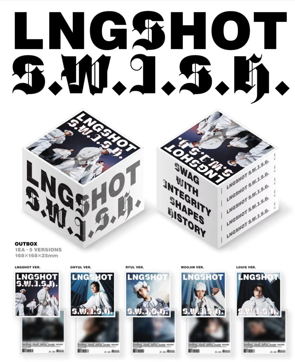 [PRE-ORDER + POB] LNGSHOT - [S.W.I.S.H.]