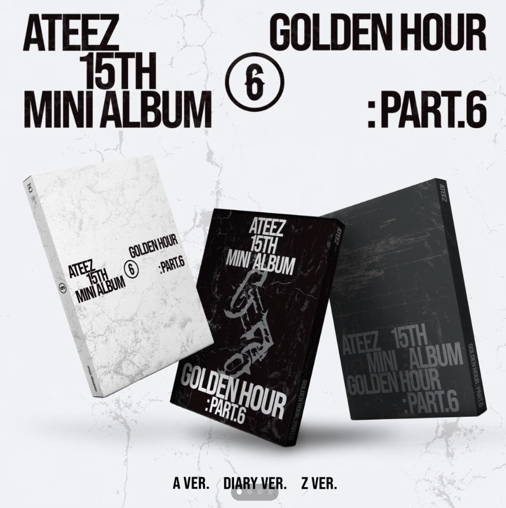 [PRE-ORDER] ATEEZ - GOLDEN HOUR PART.6