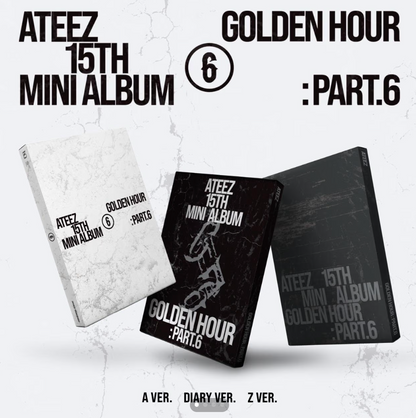 [PRE-ORDER] ATEEZ - GOLDEN HOUR PART.6