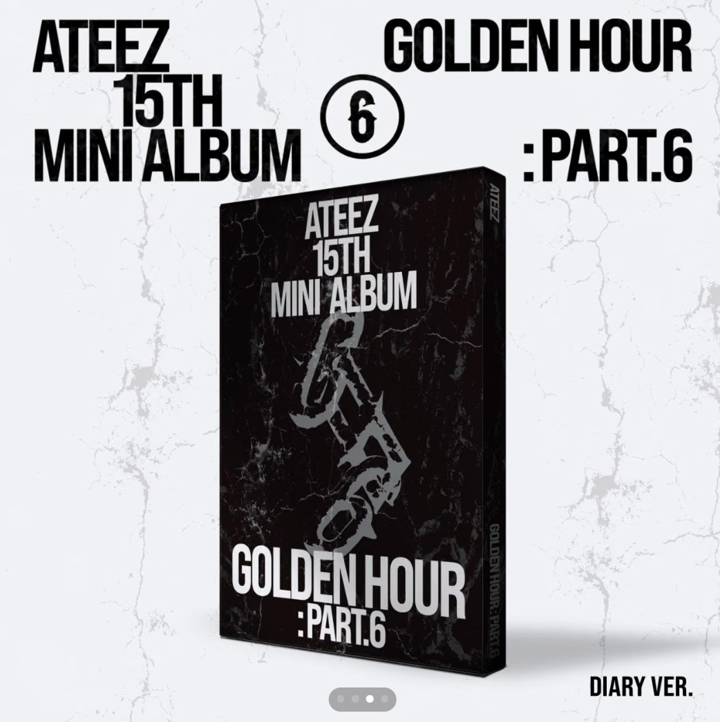 [PRE-ORDER] ATEEZ - GOLDEN HOUR PART.6