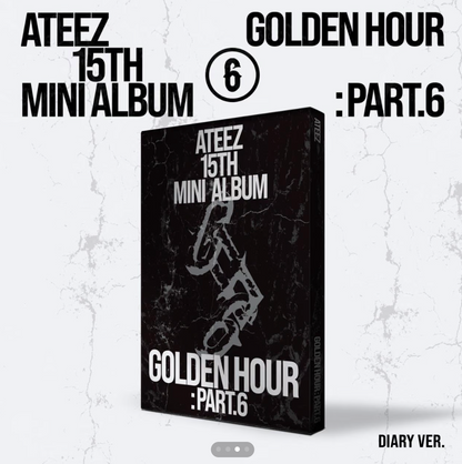 [PRE-ORDER] ATEEZ - GOLDEN HOUR PART.6