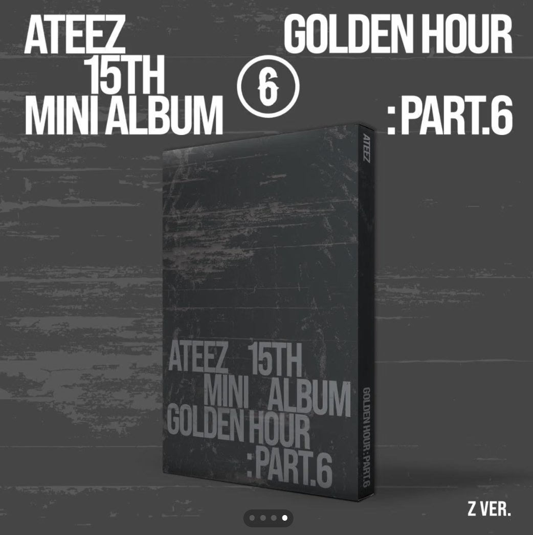 [PRE-ORDER] ATEEZ - GOLDEN HOUR PART.6