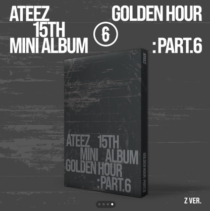 [PRE-ORDER] ATEEZ - GOLDEN HOUR PART.6