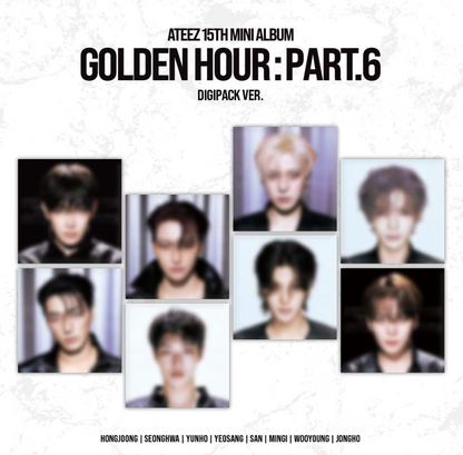 [PRE-ORDER] ATEEZ - GOLDEN HOUR PART.6 (DIGIPACK)