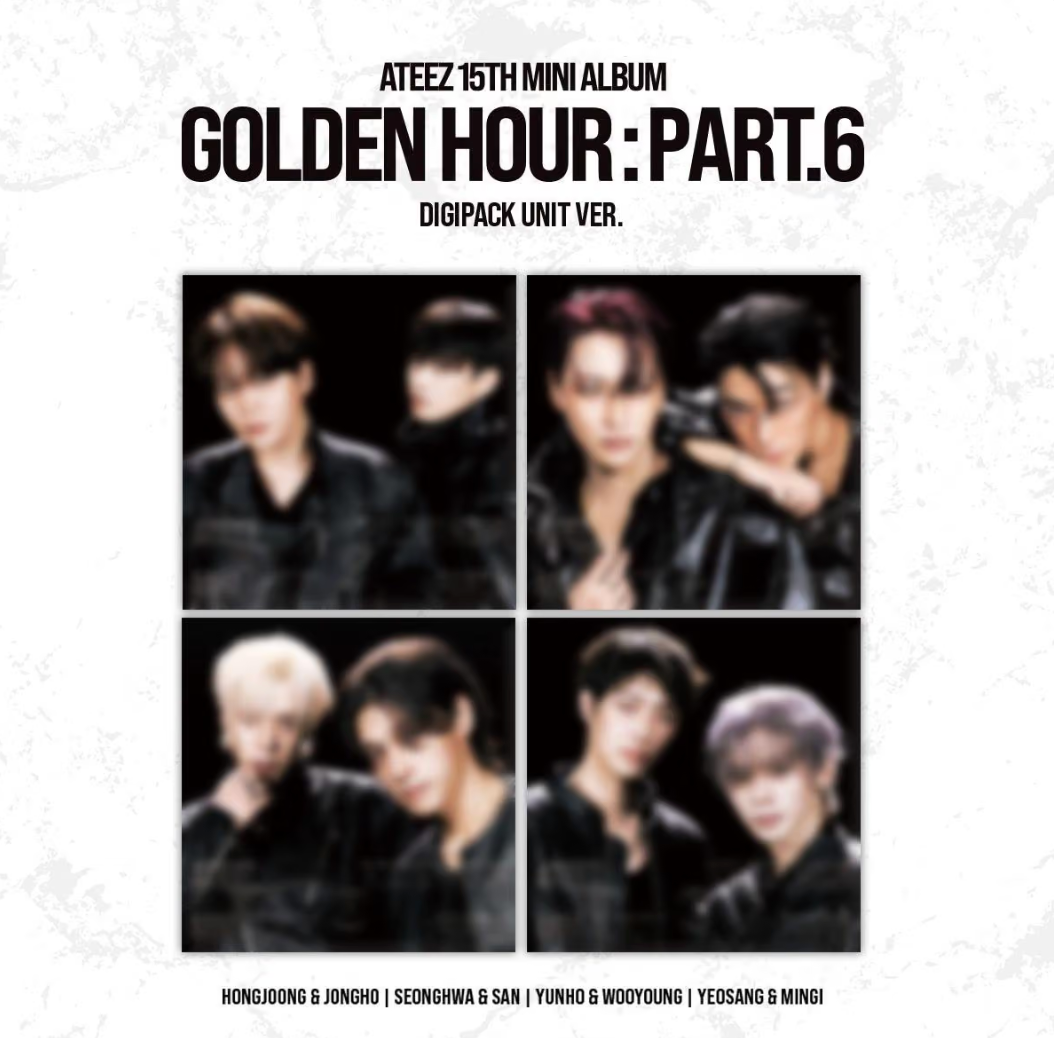 [PRE-ORDER] ATEEZ - GOLDEN HOUR PART.6 (UNIT DIGIPACK)