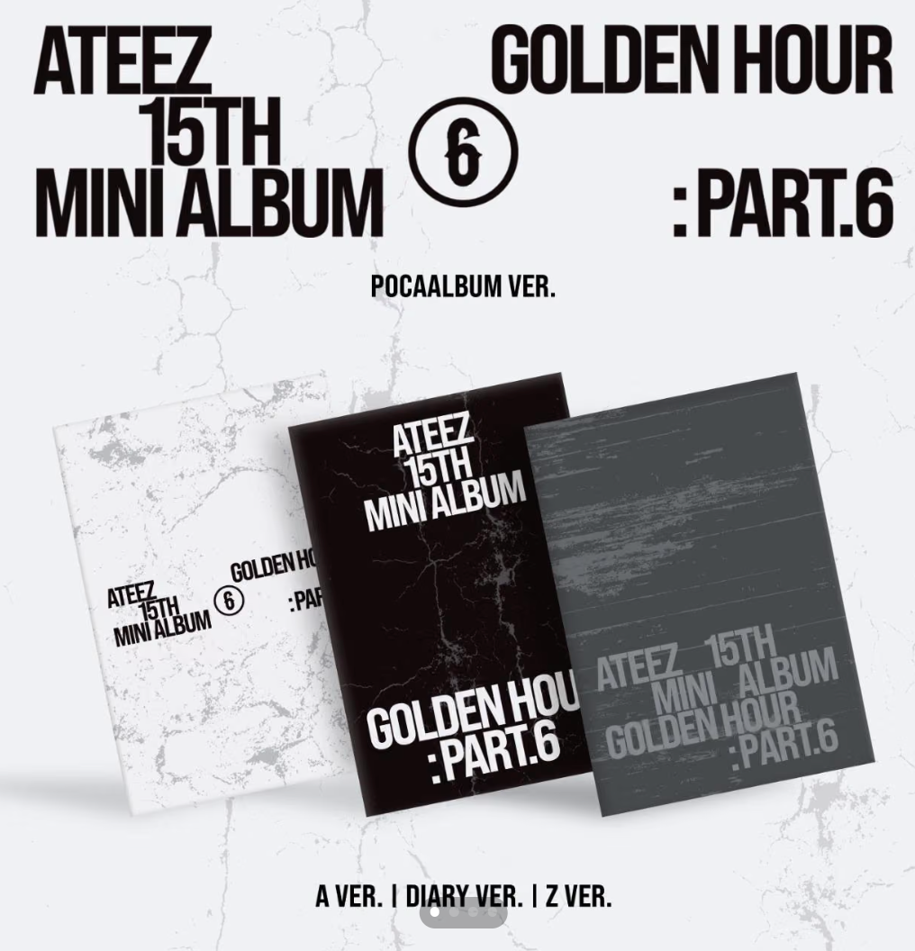 [PRE-ORDER + POB] ATEEZ - GOLDEN HOUR PART.6 (POCAALBUM)