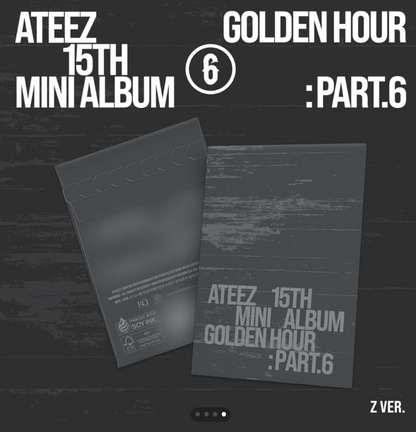 [PRE-ORDER + POB] ATEEZ - GOLDEN HOUR PART.6 (POCAALBUM)