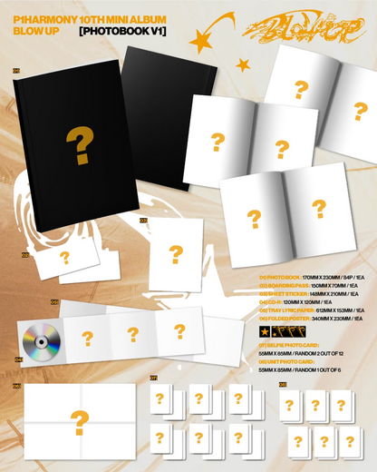 [PRE-ORDER] P1HARMONY - BLOW UP (Photobook Ver.)