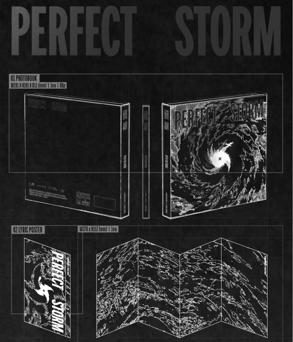 [PRE-ORDER + P.O.B] TOMORROW X TOGETHER - PERFECT STORM (Photobook ver)