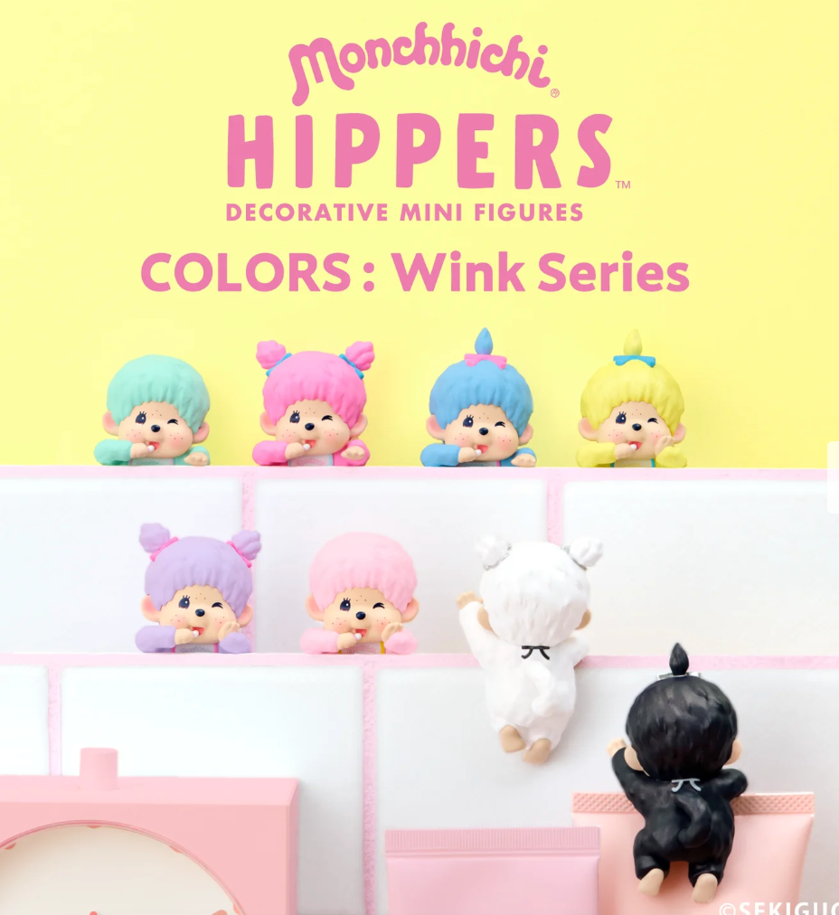 MONCHHICHI - HIPPERS WINK SERIES