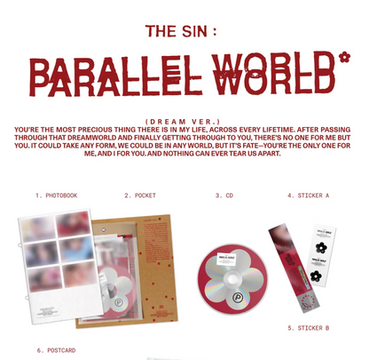 [PRE-ORDER + P.O.B] ENHYPEN - THE SIN : PARALLEL WORLD