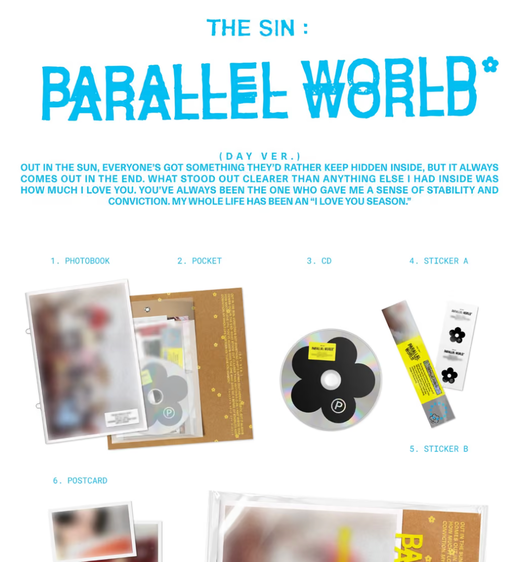 [PRE-ORDER + P.O.B] ENHYPEN - THE SIN : PARALLEL WORLD
