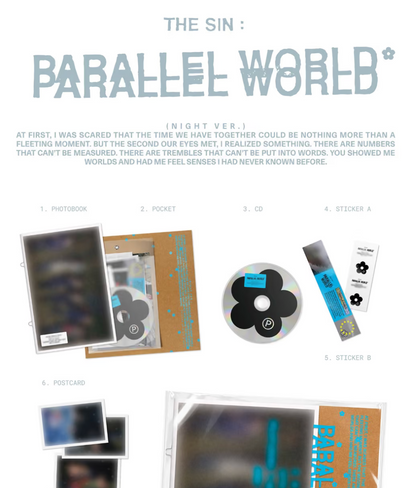 [PRE-ORDER + P.O.B] ENHYPEN - THE SIN : PARALLEL WORLD