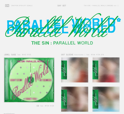 [PRE-ORDER + P.O.B] ENHYPEN - THE SIN : PARALLEL WORLD (ENGENE VERSION)