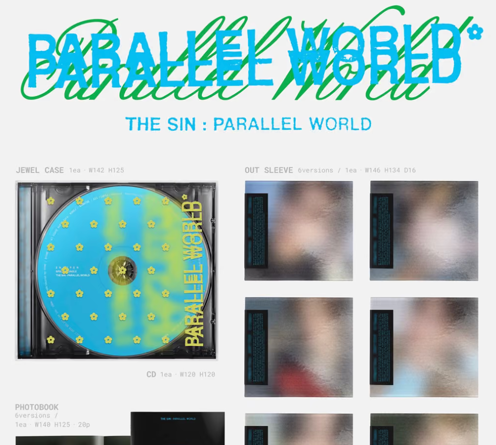 [PRE-ORDER + P.O.B] ENHYPEN - THE SIN : PARALLEL WORLD (ENGENE VERSION)