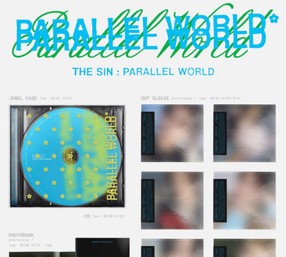 [PRE-ORDER + P.O.B] ENHYPEN - THE SIN : PARALLEL WORLD (ENGENE VERSION)