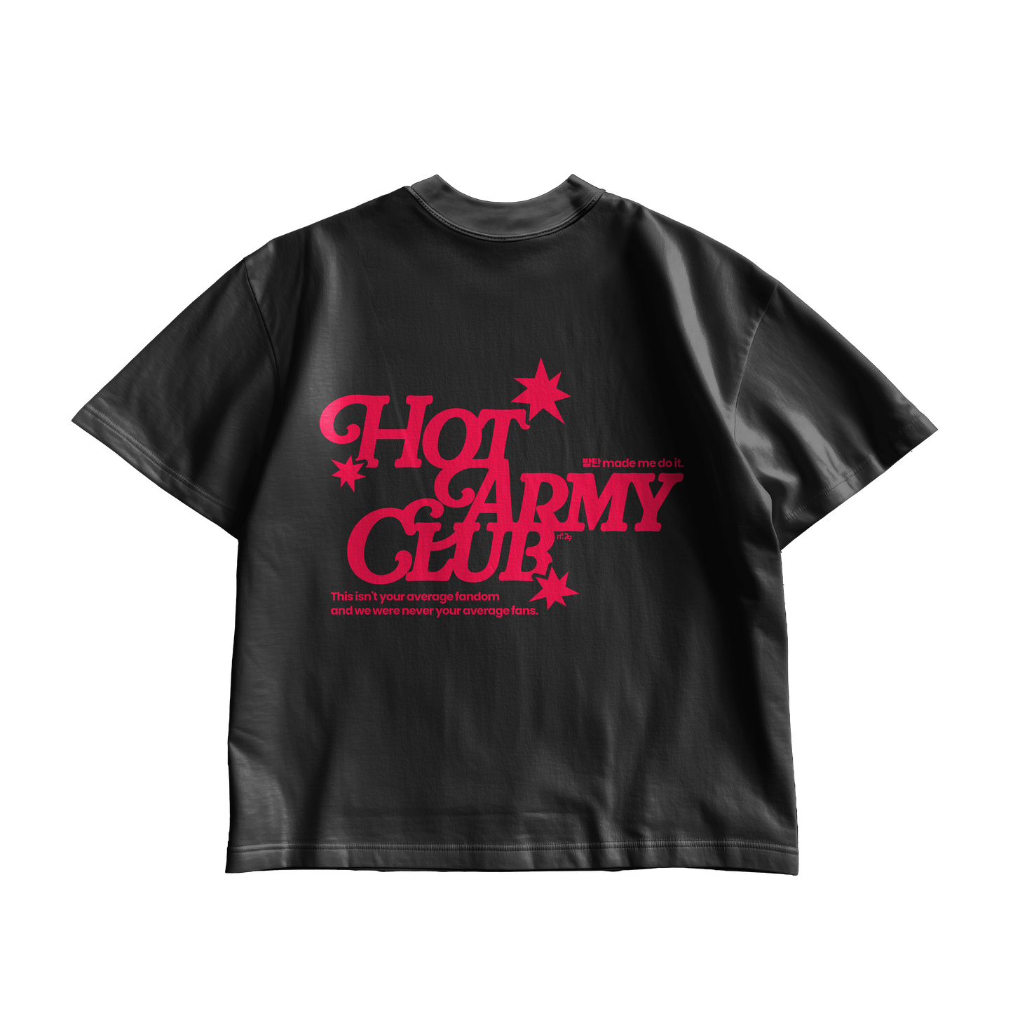 [RESERVA/PRE-ORDER MOIM EVENTO N.29 ] BTS - HOT ARMY CLUB T-SHIRT