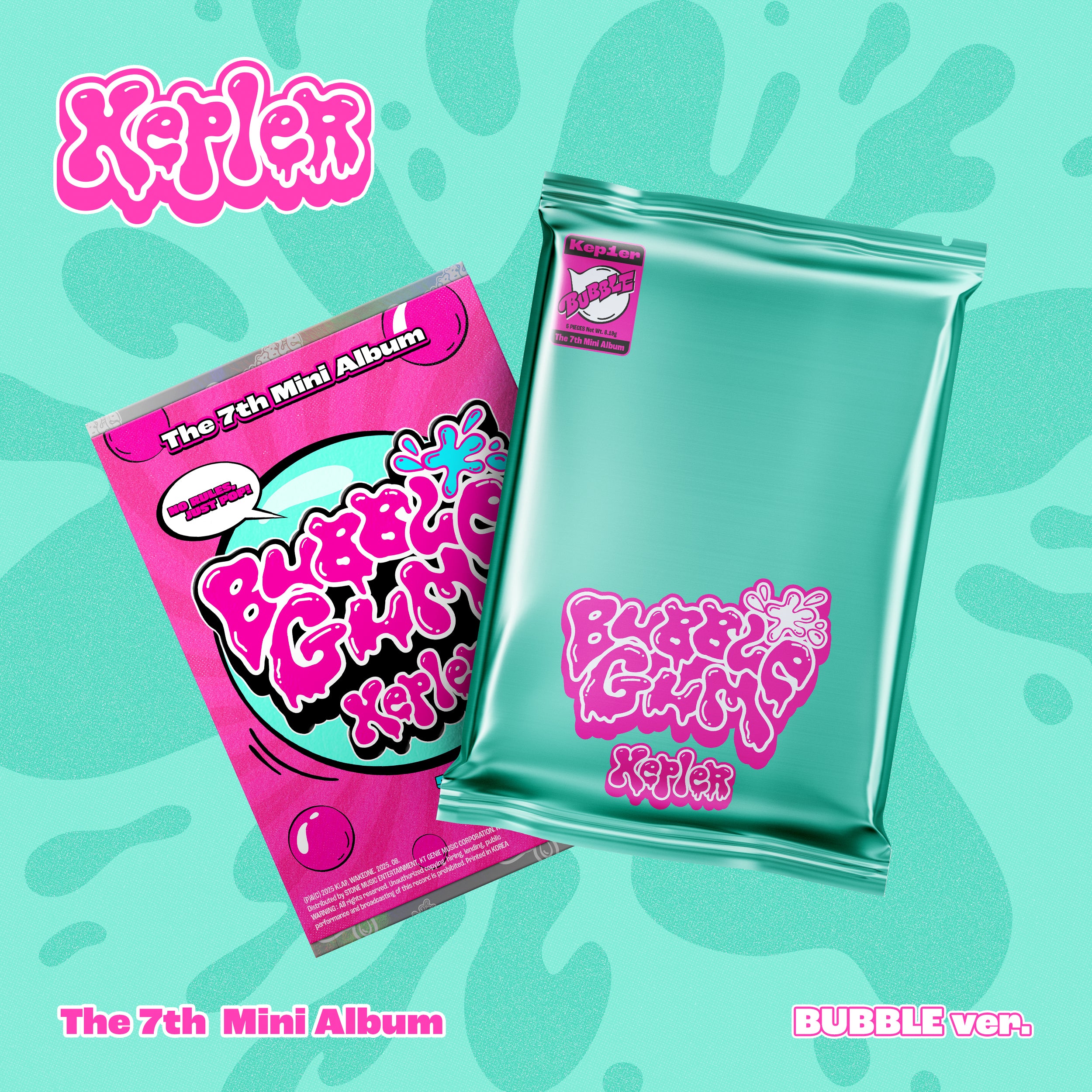 P.O.B MAKESTAR] KEP1ER - BUBBLE GUM – The Seoul Store