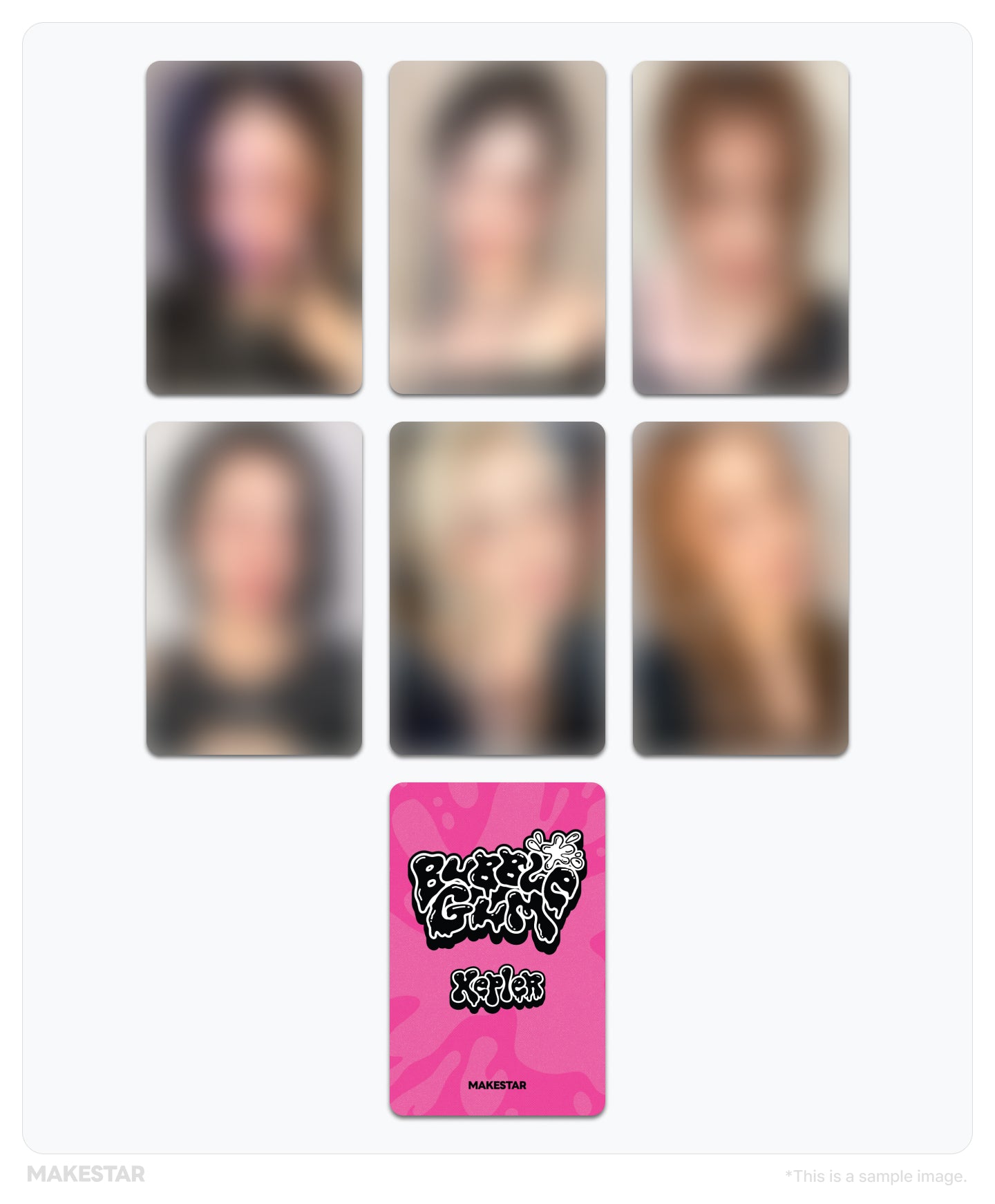 [LUCKY DRAW] KEP1ER - BUBBLE GUM