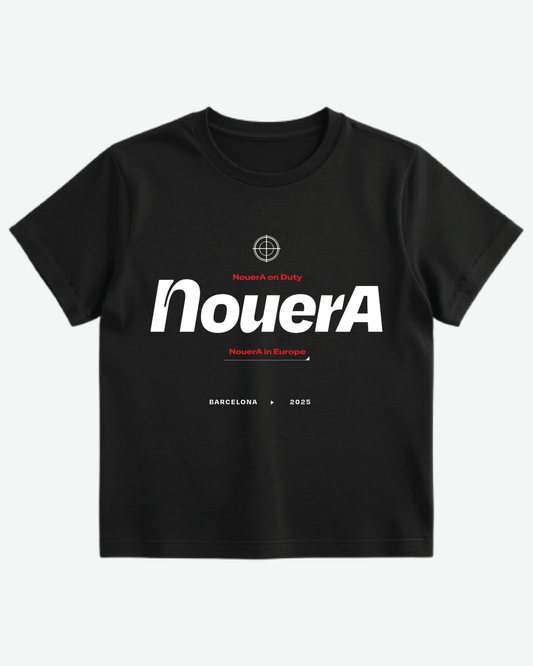 NOUERA MEET UP OFFICIAL MERCH - BLACK T-SHIRT