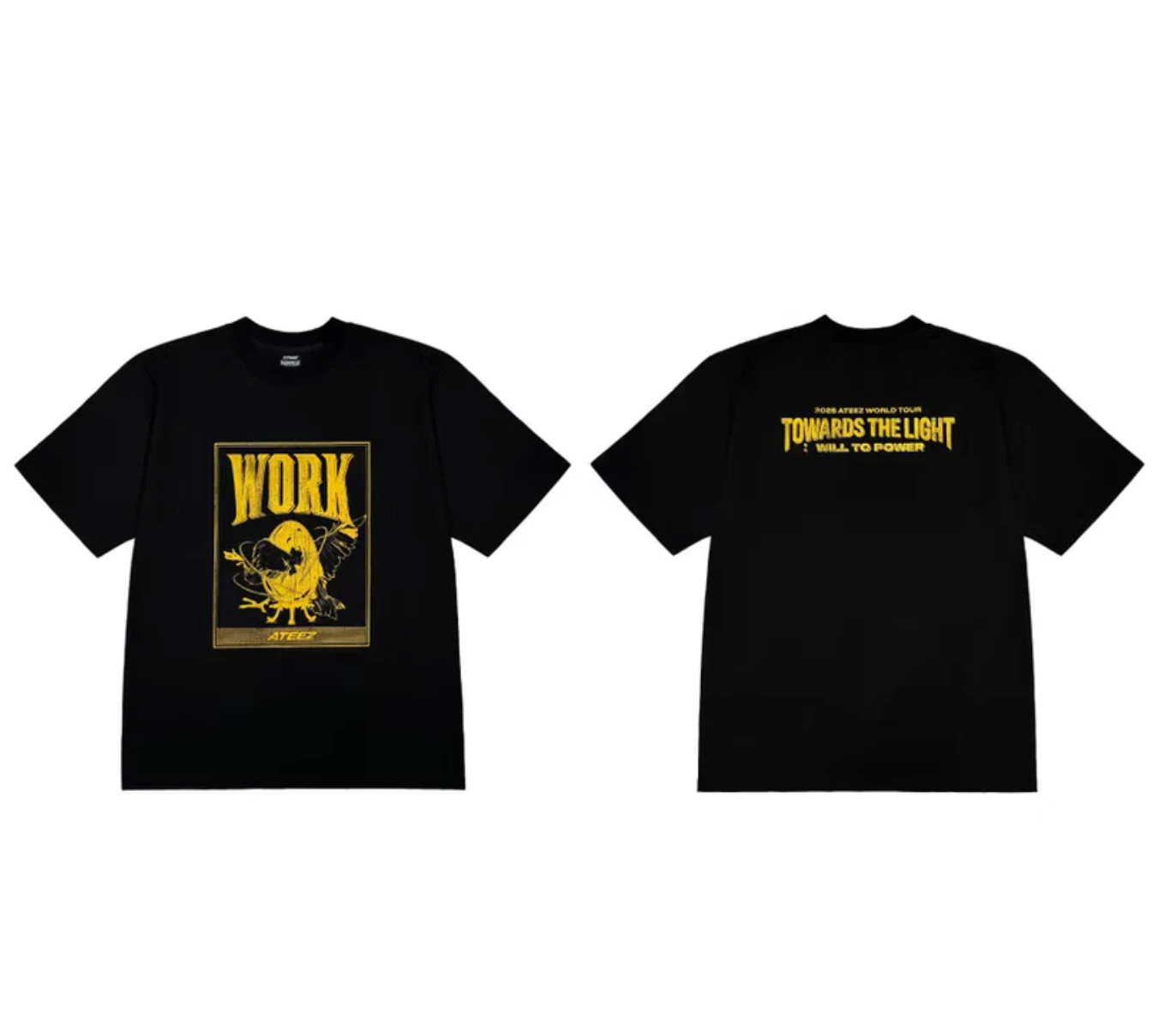 [PRE ORDER] ATEEZ - SHORT SLEEVE T-SHIRT WORK VER