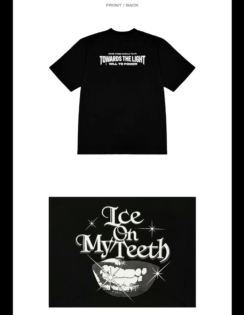 [PRE ORDER] ATEEZ - SHORT SLEEVE T-SHIRT IOMT VER