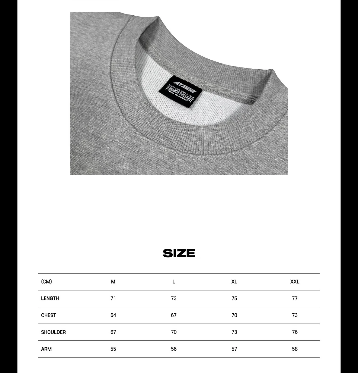 [PRE ORDER] ATEEZ - SWEAT SHIRT