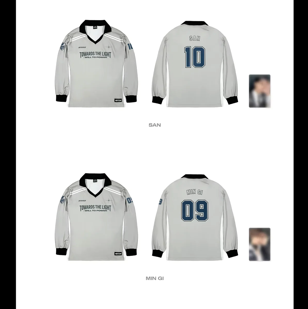 [PRE ORDER] ATEEZ - REPLICA - LONG SLEEVE