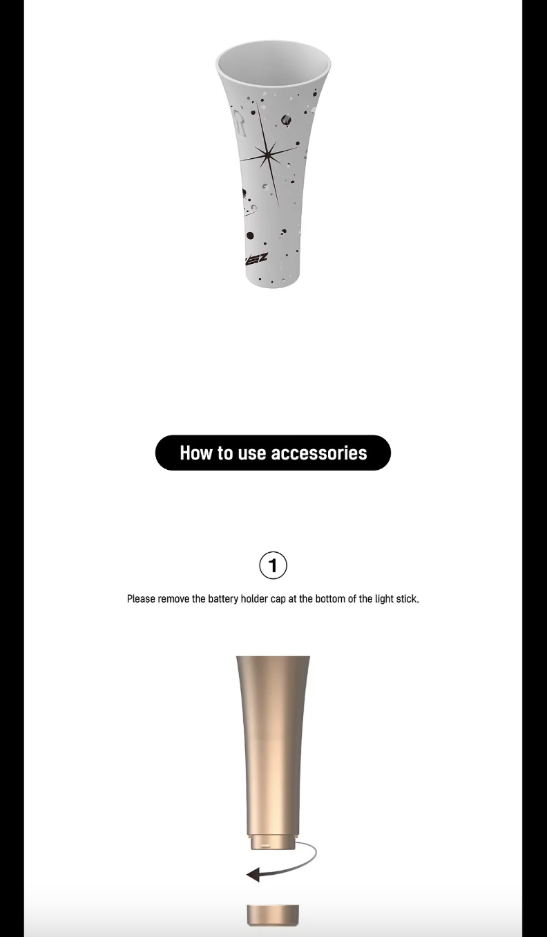 [PRE ORDER] ATEEZ - OFFICIAL LIGHT STICK BODY ACCESSORY VER.2