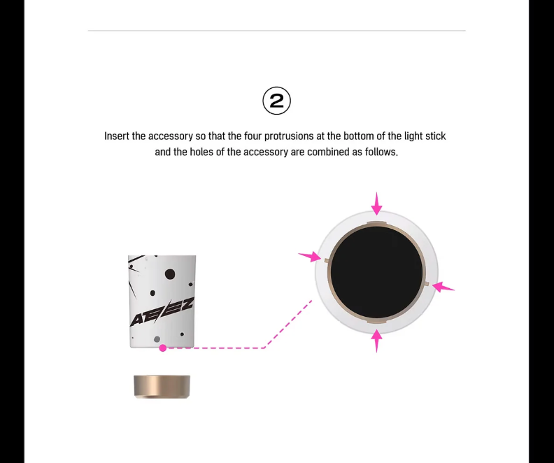 [PRE ORDER] ATEEZ - OFFICIAL LIGHT STICK BODY ACCESSORY VER.2