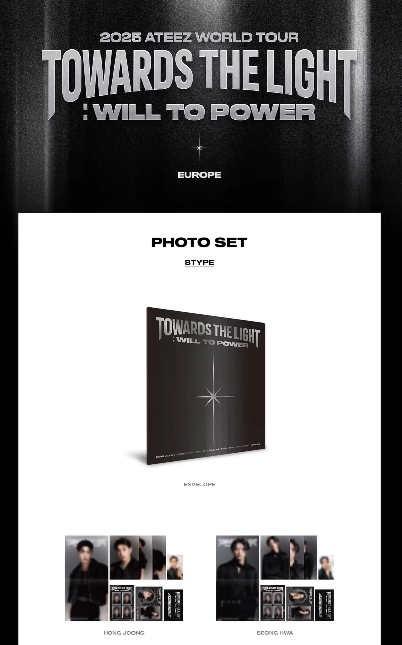 [PRE ORDER] ATEEZ - PHOTO SET