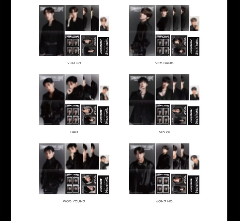 [PRE ORDER] ATEEZ - PHOTO SET