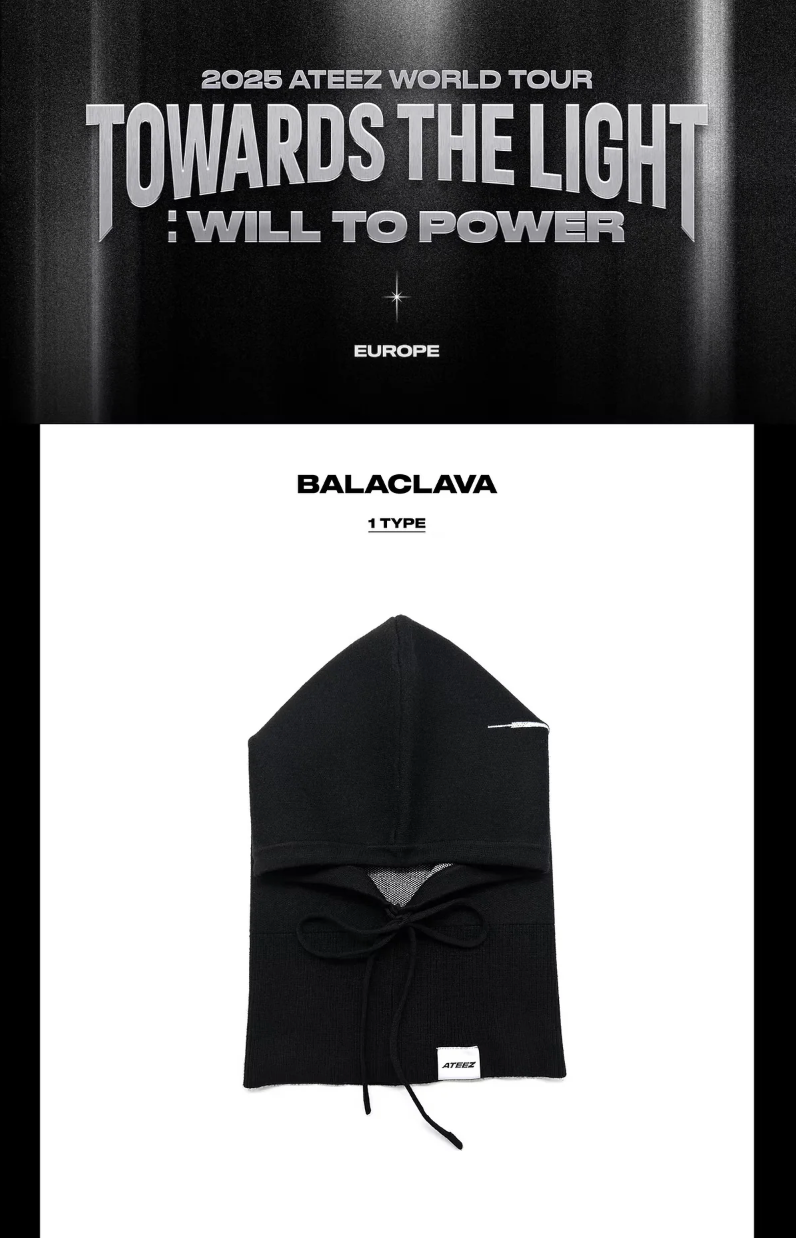 [PRE ORDER] ATEEZ - BALACLAVA