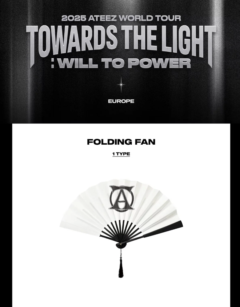 [PRE ORDER] ATEEZ - FOLDING FAN