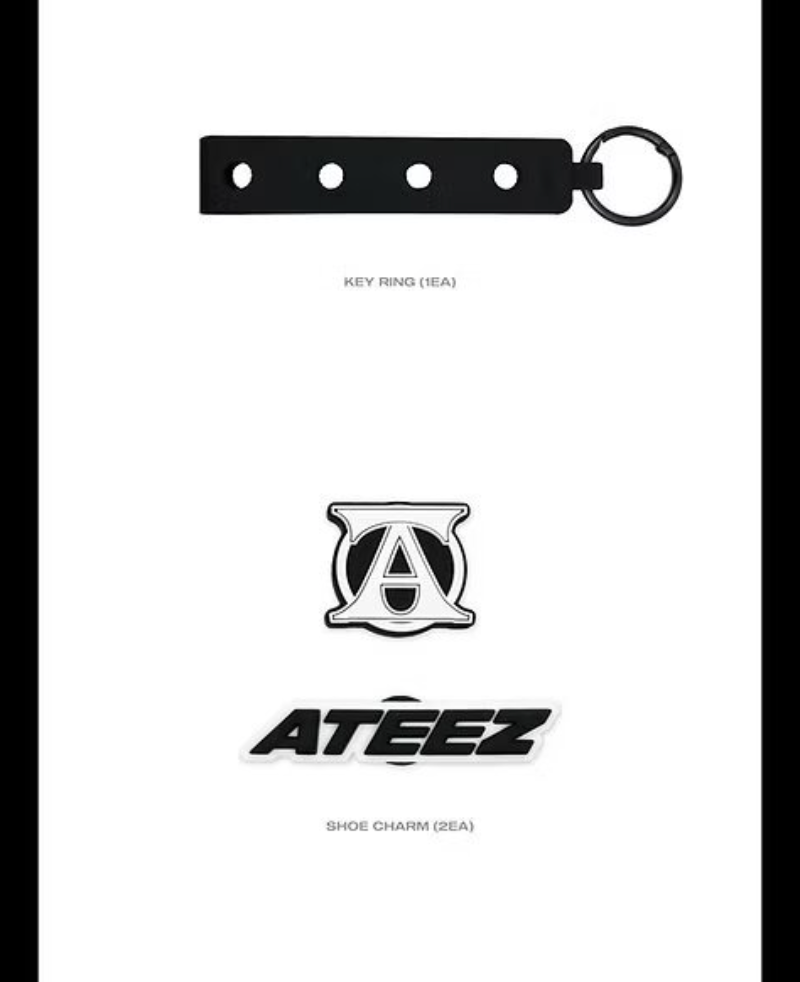 [PRE ORDER] ATEEZ - SHOE CHARM KEYRING