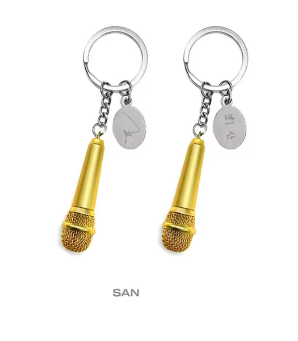 [PRE ORDER] ATEEZ - MIC KEYRING
