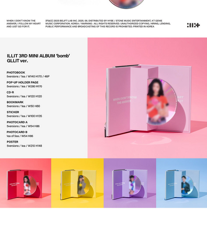 ILLIT - BOMB (GLLIT ver.)