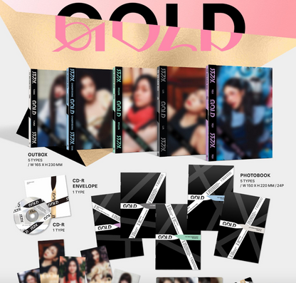 ITZY - GOLD (DIGIPACK VER)