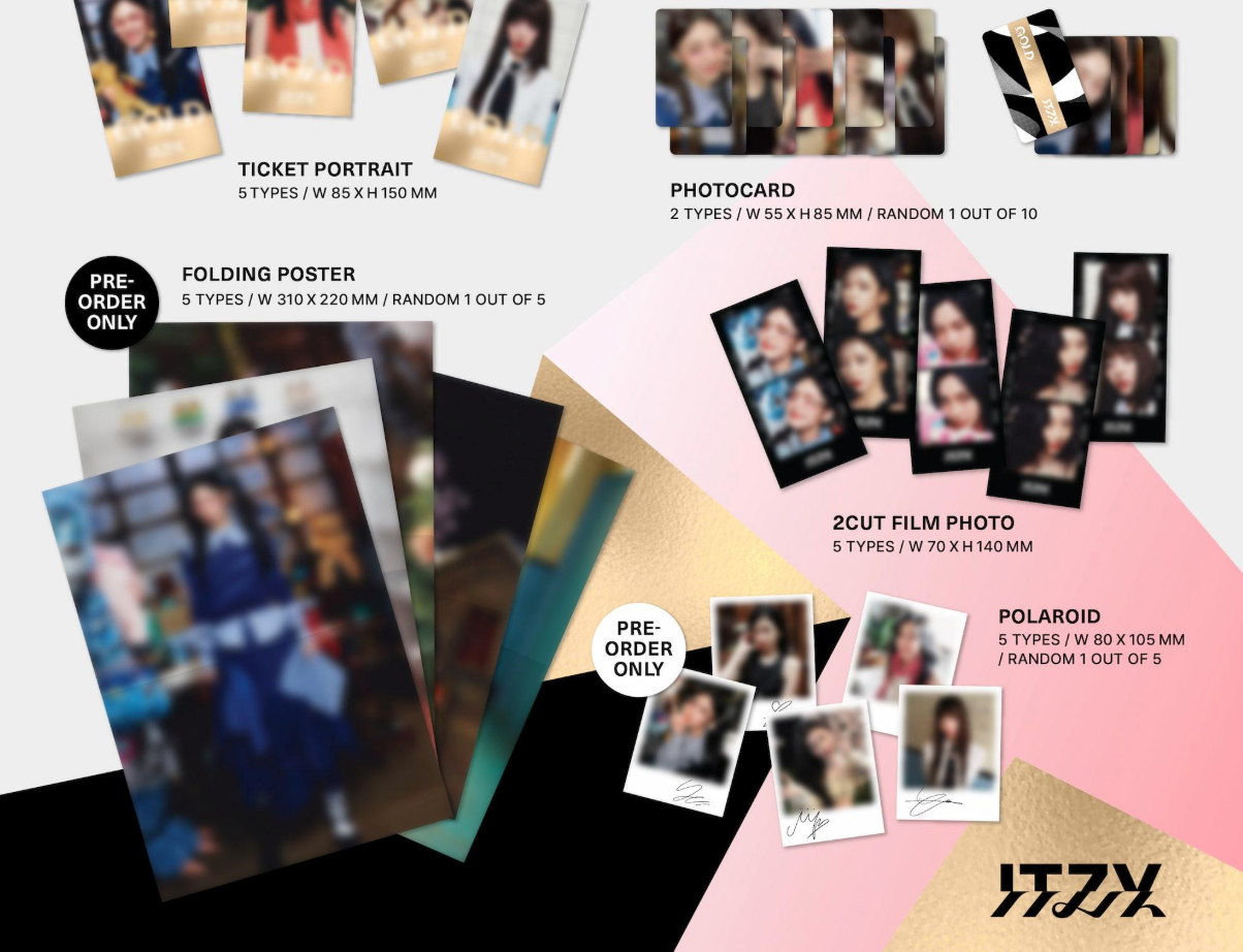 ITZY - GOLD (DIGIPACK VER)