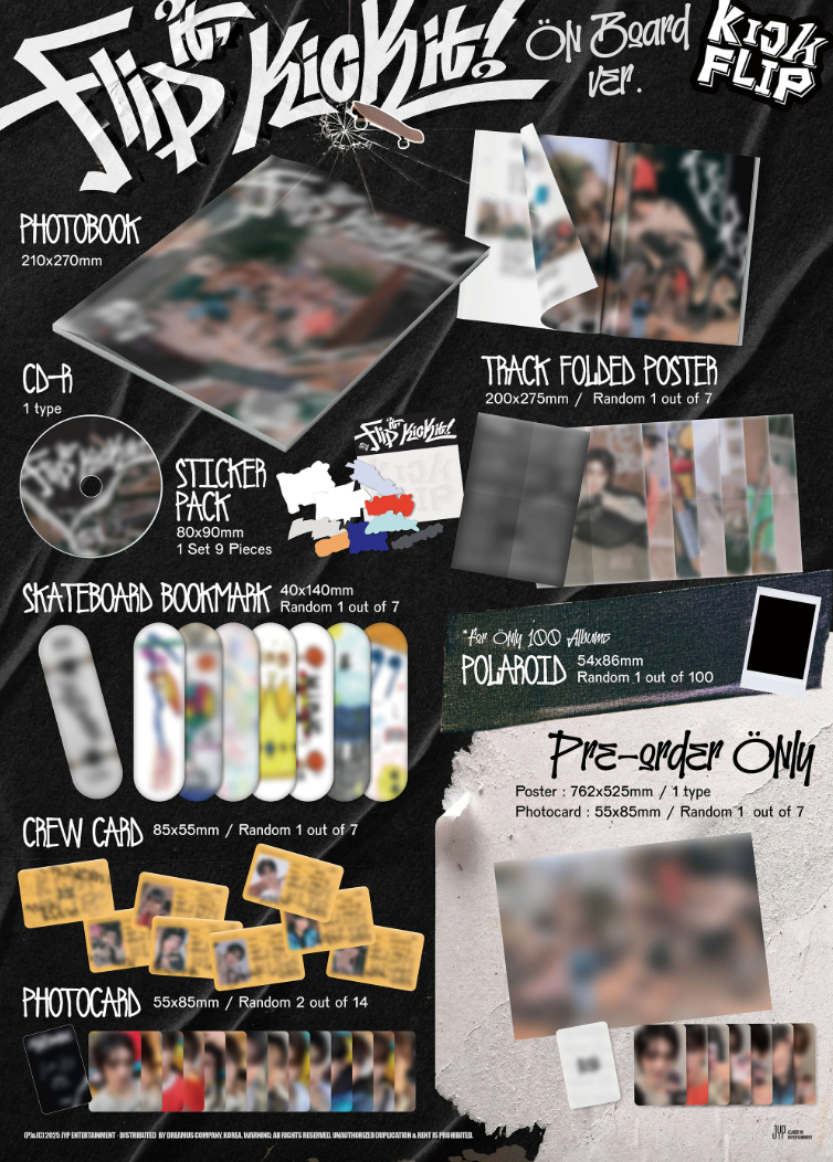 KICKFLIP - FLIP IT, KICK IT! (PHOTOBOOK VER)