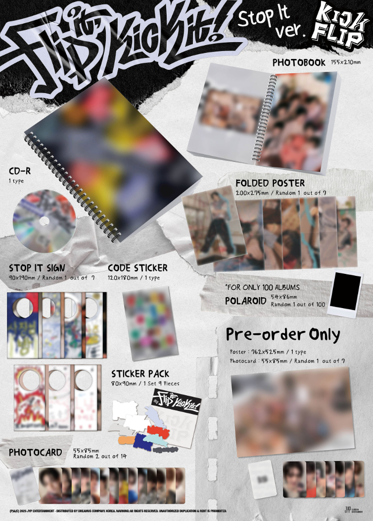 KICKFLIP - FLIP IT, KICK IT! (PHOTOBOOK VER)