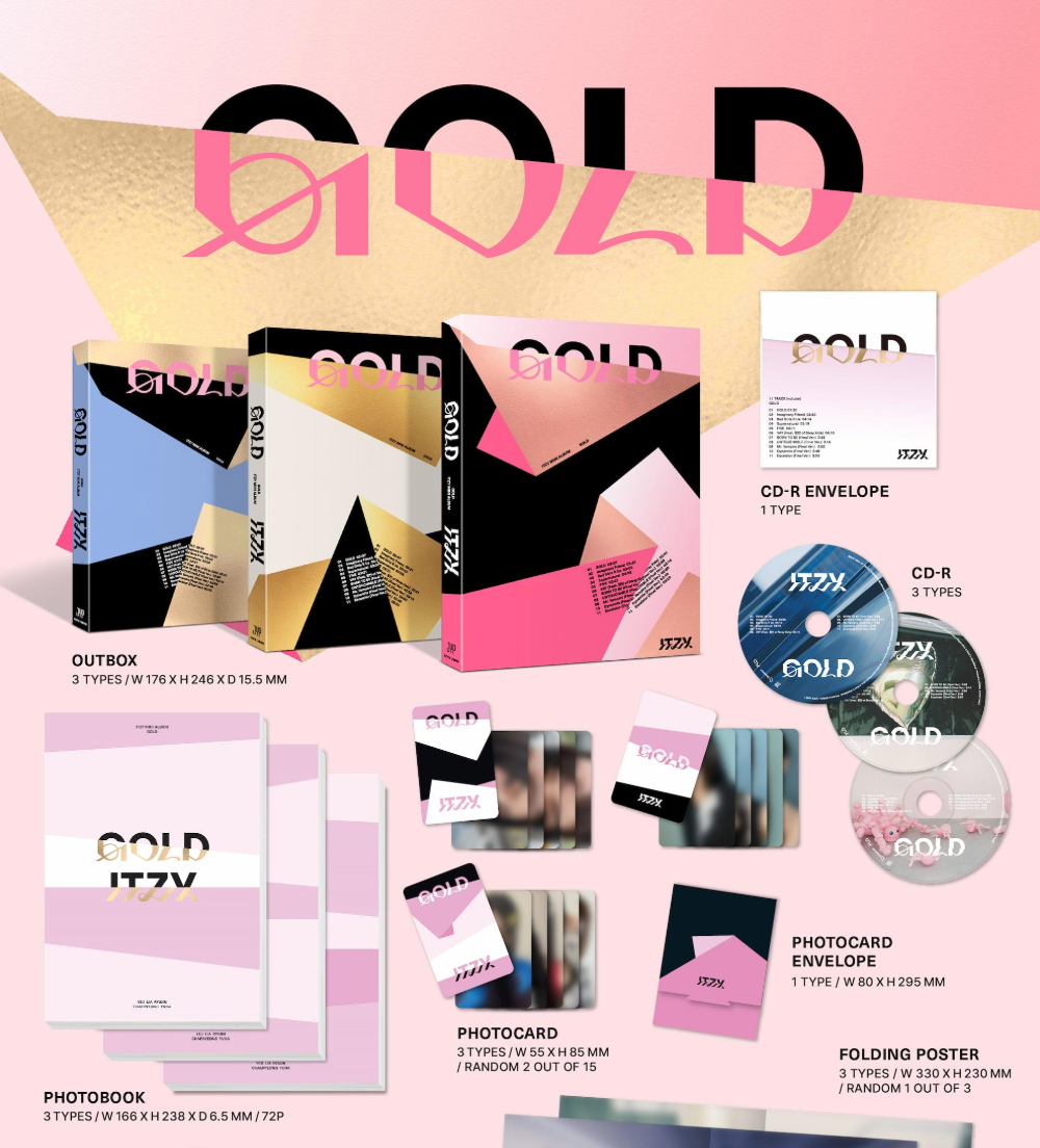 ITZY - GOLD (PHOTOBOOK VER)